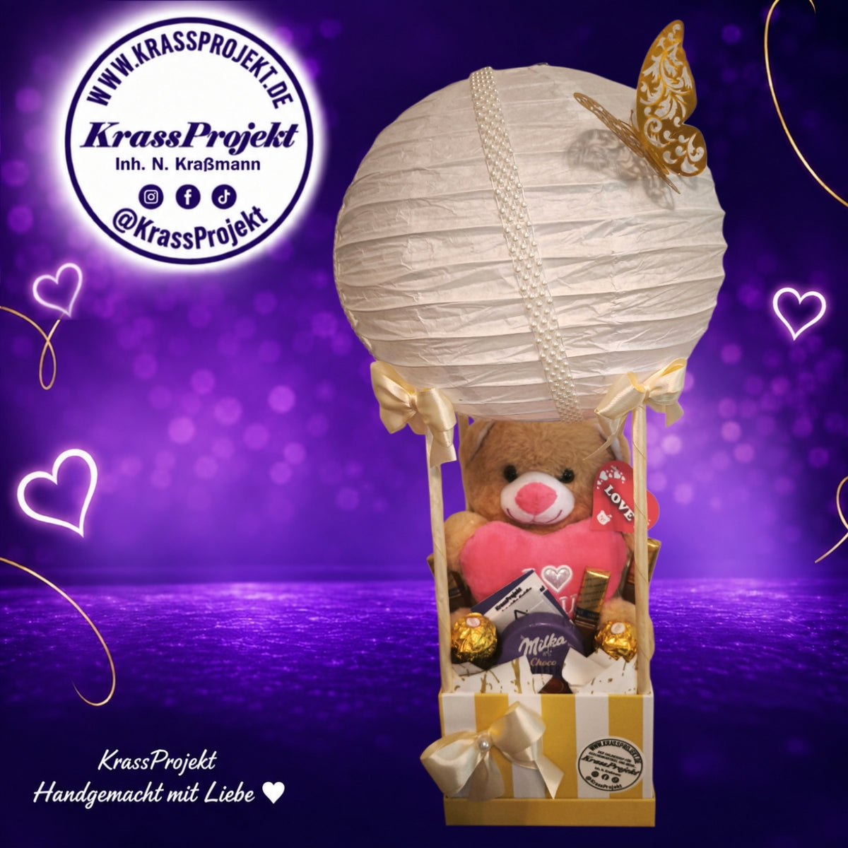 Fliegender Teddy